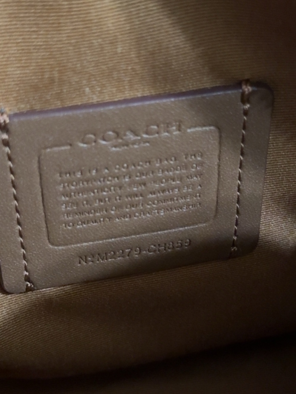 Coach Mini Darcie in Signature Denim Satchel with Matching Wallet - Picture 11 of 11